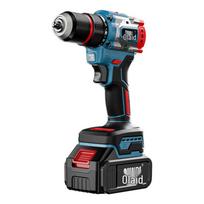 Oulaide 21V Cordless Brushless Impact Drill & Screwdriver CN plug (adapter included) 13mm Steel Chuck, Rubber Handle