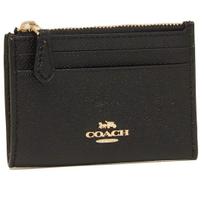 Piniginė Kortelių dėklas Išparduotuvė COACH F88250 IMBLK Juoda [Coach] Moteriška [Prekė] juoda