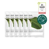 Abib Mild Acidic pH Sheet Mask #Heartleaft Fit 5P+1P Special Set gray