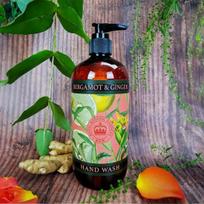 Q Garden Bergamot & Ginger Hand Wash 500ml gray