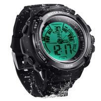 Men’s Multifunction Analog Watch, 10 ATM Waterproof, Ideal for Swimming, Diving, Surfing, with Alarm, Calendar, Stopwatch, Dual Time, 12/24H Display juoda