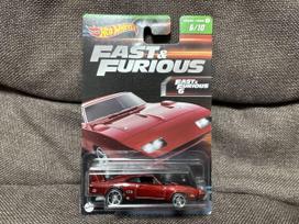Hot Wheels Fast Furious Dodge Charger Daytona & '69 white