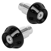 TKY Bar End Grip Bar End Cap Bike 22.2mm Handlebar juoda
