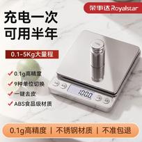 Royalstar High-Precision Digital Kitchen Scale gray