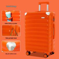 PACKAGE FASHION Modern Travel Trolley Luggage 20 inch red