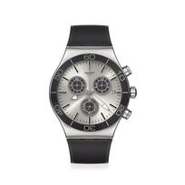 Swatch YVS486 OUTDOOR New Irony Chrono Black Watch juoda
