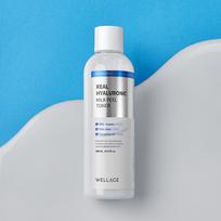 WELLAGE Real Hyaluronic Milk Peel Toner 300ml gray