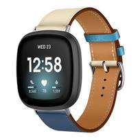 Originalios odos dirželis Fitbit Versa 4 3 Versa Lite juostai Išmaniojo laikrodžio apyrankė Fitbit Sense 2/1/Versa 2 1 Correa Laikrodžio dirželis Sagtis su kaištuku For Fibit Sense 2 brown