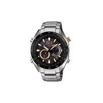 Casio EDIFICE 100 meters waterproof fashion simple style quartz movement stainless steel strap Japanese and Korean watch men's watch EQW-T620RB-1A juoda