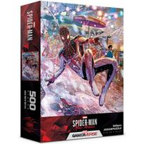 Marvel Žmogus-voras Miles Morales Dėlionė M562, mišrios spalvos, 500 vienetų Dėlionė, Vaikų žaidimai, Mokomieji žaislai black
