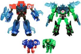 Transformeriai TAV45 Optimus Prime Grimlock Aukščiausio lygio šarvų rinkinys & black