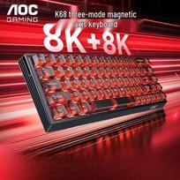 AOC K68 Wireless Tri-Mode Magnetic Switch Gaming Keyboard