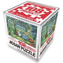 Mini cube jigsaw puzzle at Haksan Cultural History Company’s Red Gables and Apple Garden, Korean popular puzzles red