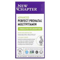 New Chapter, Perfect Prenatal, multivitaminas, 96 daržovių tabletės