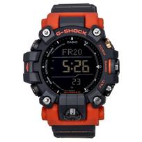 Casio G-Shock Mudman Master Of G-Land skaitmeninis oranžinės ir juodos dervos dirželis nuo saulės GW-9500-1A4 200M vyriškas laikrodis juoda