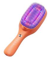 [Pearlcare] Touch Beauty EMS Anijoninis galvos odos masažuoklis-šepetėlis su tirpalo aplikatoriumi - Oranžinis (TB-2343) Standard purple