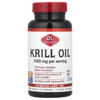 Olympian Labs, Krill Oil, 1,000 mg, 60 softgels (500 mg per softgel)