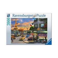 Korea Board Games Evening Moon on the River Seine Jigsaw Puzzle R167166, mixed colors, 2000 pieces Jigsaw Puzzle, Childrens Games, Educational Toys gray