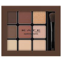 Kate Eyebrow Mania Shadow Palette, EX-6 Orange Brown, 1 pc. black