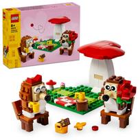 LEGO Ežiuko pikniko žaislinis blokas8910Pradinių mokyklų mokiniai Gyvūnai Padarai 40711 red