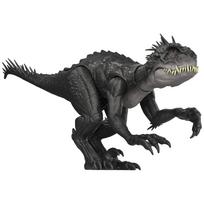 Mattel Jurassic World Hikaru Scorpios Rex dinozauro figūrėlė, 4 cm, juoda, JCG25 (JURASIKOS PASAULIS) Žala! Vaikų ilgis apytiksl. juoda