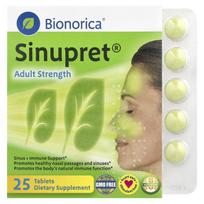 Sinupret, Sinusų + Imuniteto stiprintuvas, Suaugusiems, 25 tabletės