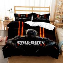 3D Game Call of Duty Gamer HD printed bedding Queen bedding set  Customized King size bedding set Soft and comfortable 70x133cm beige