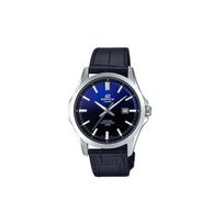 Casio EDIFICE 100 meters waterproof quartz movement leather strap Japanese and Korean watch men's watch blue dial EFB-106L-2AVUPR mėlyna