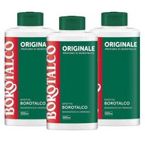 Borotalco Original Shower Cream Body Wash 450ml x 3 Set red
