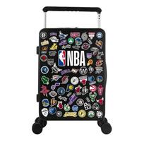 NBA „pasidaryk pats“ tylus kietas rankinis kelioninis lagaminas su ratukais 20-inch juoda