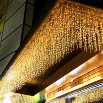 LED varveklio girlianda brown