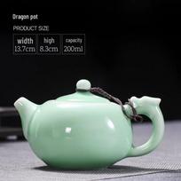Shangqi Ceramic Teapot Set white