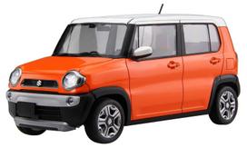 Fujimi Model Scale NEXT Series 2 Suzuki Hustler Plastic Model Car NX2 1/24 No. (Passion Orange) Pre-Colored gray