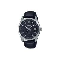 CASIO Men Standard Series 48mm Black Watch MTP-VD03L-1A Black Dial black