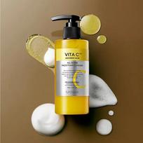 [Missha] Vita C Plus All-in-one Pack Foam Cleanser 200ml yellow
