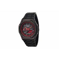 CASIO Custom Collection Quartz Movement Watch Men's Watches Black Dial GA-2100-4A(Watch3--) black