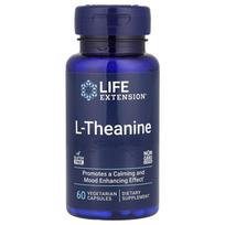 Gyvenimo pratęsimas, L-teaninas, 100 mg, 60 daržovių kapsulių