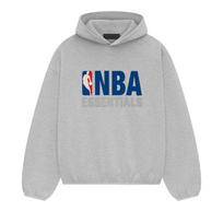 Fear of God Essentials x NBA Hoody Šviesiai pilkas Unisex Viršutinė dalis Pilka 192AL246400F M white