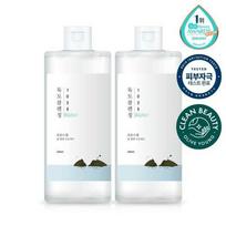 ROUND LAB 1025 Dokdo Cleansing Water 400ml 1+1 Set white