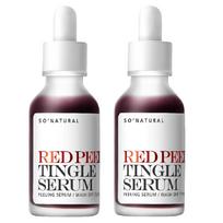 So Natural Red Peel Tingle Serum, 35ml, 2 units white