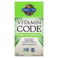 Garden of Life, Vitamin Code, Raw B-Complex, 120 Veggie Capsules