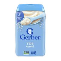 Gerber, Ryžių košė, 1 grūdas, 8 oz (227 g) blue