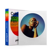 „Polaroid Instant Film“ spalvota plėvelė, skirta 600 apvalių rėmelių spalvotai juostai, 8 vnt. rėmelių spalvotų – (6021) balta