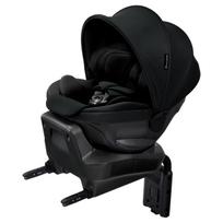 Carmate vaikiška kėdutė saugos standartas ISOFIX sukiojama tipo Galima naudoti nuo naujagimių Krutt R ST Juoda Šokinėjimo diržai Įrengta BF170 Saulės skydelis M (Alebebe) juoda