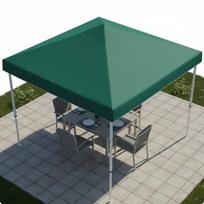 Double Tier Gazebo Canopy 10 X Protection Outdoor Shelter for Green Single Top gray