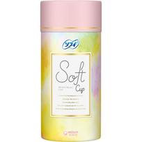 Unicharm Sofy Sofy Soft puodelis (su maišeliu) Higieninė servetėlė menstruacinio kraujo puodelis 1 vnt. Synchro Fit Tamponai Synchro Fit