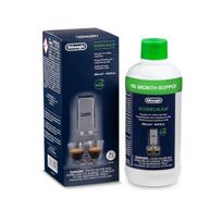 Nuo kalkių valiklis DeLonghi visiškai automatiniam kavos aparatui DLSC500 Priežiūra Pagaminta Italijoje 500 ml 1 butelis Padengtas DeLonghi garantija De'Longhi balta