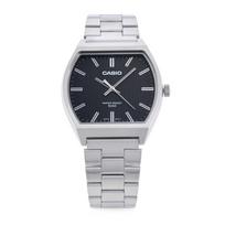 Casio Mtp B140d 1avdf Mtp B140d 1a Analoginis kvadratinis metalinis laikrodis Sat studentams MTP-B140D-1AVDF black