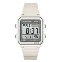 Casio skaitmeninis dervos dirželis kvarcinis W-221H-8AV Unisex laikrodis pilka
