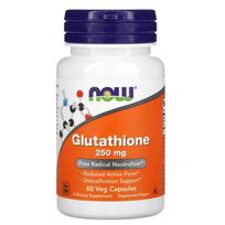 NOW Foods, Glutathione, 250 mg, 60 Veggie Capsules